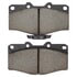 1001-0410M by MPA ELECTRICAL - Quality-Built Premium Semi-Metallic Brake Pads w/ Hardware