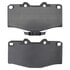 1001-0410M by MPA ELECTRICAL - Quality-Built Premium Semi-Metallic Brake Pads w/ Hardware