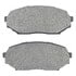 1001-0525M by MPA ELECTRICAL - Quality-Built Premium Disc Brake Pad Set - Semi-Metallic, with Hardware