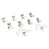 1001-0525M by MPA ELECTRICAL - Quality-Built Premium Disc Brake Pad Set - Semi-Metallic, with Hardware