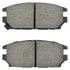 1001-0532C by MPA ELECTRICAL - Quality-Built Premium Ceramic Brake Pads w/ Hardware