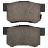 1001-0537BC by MPA ELECTRICAL - Quality-Built Premium Ceramic Brake Pads w/ Hardware