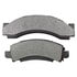1001-0543M by MPA ELECTRICAL - Quality-Built Premium Semi-Metallic Brake Pads w/ Hardware