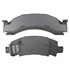 1001-0543M by MPA ELECTRICAL - Quality-Built Premium Semi-Metallic Brake Pads w/ Hardware