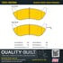 1001-0674M by MPA ELECTRICAL - Quality-Built Premium Disc Brake Pad Set - Semi-Metallic, with Hardware