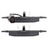 1001-0687AM by MPA ELECTRICAL - Quality-Built Premium Disc Brake Pad Set - Semi-Metallic, with Hardware
