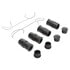 1001-0687AM by MPA ELECTRICAL - Quality-Built Premium Disc Brake Pad Set - Semi-Metallic, with Hardware