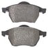 1001-0687AM by MPA ELECTRICAL - Quality-Built Premium Disc Brake Pad Set - Semi-Metallic, with Hardware