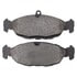 1001-0688AM by MPA ELECTRICAL - Quality-Built Premium Disc Brake Pad Set - Semi-Metallic, with Hardware