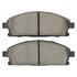 1001-0691AC by MPA ELECTRICAL - Quality-Built Disc Brake Pad, Premium, Ceramic, with Hardware