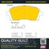 1001-0721M by MPA ELECTRICAL - Quality-Built Premium Disc Brake Pad Set - Semi-Metallic, with Hardware