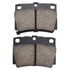 1001-0733M by MPA ELECTRICAL - Quality-Built Premium Disc Brake Pad Set - Semi-Metallic, with Hardware