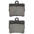 1001-0739M by MPA ELECTRICAL - Quality-Built Premium Semi-Metallic Brake Pads w/ Hardware
