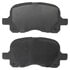 1001-0741M by MPA ELECTRICAL - Quality-Built Premium Disc Brake Pad Set - Semi-Metallic, with Hardware