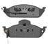 MPA Electrical 1001-0760M Disc Brake Pad Set Quality-Built Premium Disc Brake Pad Set - Semi-Metallic, with Hardware