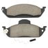 MPA Electrical 1001-0760M Disc Brake Pad Set Quality-Built Premium Disc Brake Pad Set - Semi-Metallic, with Hardware