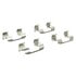 1001-0764AM by MPA ELECTRICAL - Quality-Built Premium Disc Brake Pad Set - Semi-Metallic, with Hardware