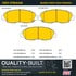 1001-0764AM by MPA ELECTRICAL - Quality-Built Premium Disc Brake Pad Set - Semi-Metallic, with Hardware