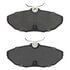 1001-0806C by MPA ELECTRICAL - Quality-Built Disc Brake Pad Set - Premium, Ceramic
