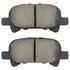 1001-0828M by MPA ELECTRICAL - Quality-Built Premium Semi-Metallic Brake Pads w/ Hardware