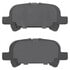 1001-0828M by MPA ELECTRICAL - Quality-Built Premium Semi-Metallic Brake Pads w/ Hardware
