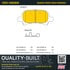 1001-0828M by MPA ELECTRICAL - Quality-Built Premium Semi-Metallic Brake Pads w/ Hardware