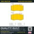 1001-0847CM by MPA ELECTRICAL - Quality-Built Premium Semi-Metallic Brake Pads w/ Hardware