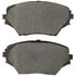 1001-0862M by MPA ELECTRICAL - Quality-Built Premium Semi-Metallic Brake Pads w/ Hardware