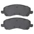1001-0866M by MPA ELECTRICAL - Quality-Built Premium Semi-Metallic Brake Pads w/ Hardware