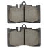 1001-0870C by MPA ELECTRICAL - Quality-Built Premium Ceramic Brake Pads w/ Hardware