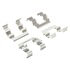 1001-0889M by MPA ELECTRICAL - Quality-Built Premium Semi-Metallic Brake Pads w/ Hardware