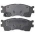 1001-0889M by MPA ELECTRICAL - Quality-Built Premium Semi-Metallic Brake Pads w/ Hardware