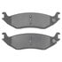 1001-0898M by MPA ELECTRICAL - Quality-Built Premium Disc Brake Pad Set - Semi-Metallic, with Hardware
