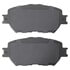 1001-0908C by MPA ELECTRICAL - Quality-Built Premium Ceramic Brake Pads w/ Hardware