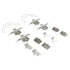 1001-0911M by MPA ELECTRICAL - Quality-Built Disc Brake Pad Set - Premium, Semi-Metallic