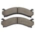 1001-0909M by MPA ELECTRICAL - Quality-Built Premium Semi-Metallic Brake Pads w/ Hardware