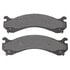 1001-0909M by MPA ELECTRICAL - Quality-Built Premium Semi-Metallic Brake Pads w/ Hardware