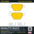 1001-0918M by MPA ELECTRICAL - Quality-Built Premium Disc Brake Pad Set - Semi-Metallic, with Hardware