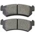 1003-1036C by MPA ELECTRICAL - Quality-Built Black Series Ceramic Brake Pads w/ Hardware