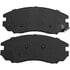 1003-1104C by MPA ELECTRICAL - Quality-Built Disc Brake Pad Set - Black Series, Ceramic, with Hardware