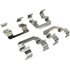1003-1104C by MPA ELECTRICAL - Quality-Built Disc Brake Pad Set - Black Series, Ceramic, with Hardware