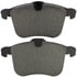 1003-1257M by MPA ELECTRICAL - Quality-Built Black Series Semi-Metallic Brake Pads w/ Hardware
