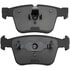 1003-1290M by MPA ELECTRICAL - Quality-Built Disc Brake Pad Set - Black Series, Semi-Metallic, with Hardware
