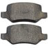 1003-1358M by MPA ELECTRICAL - Quality-Built Black Series Semi-Metallic Brake Pads w/ Hardware