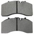 1003-1369M by MPA ELECTRICAL - Quality-Built Disc Brake Pad Set - Black Series, Semi-Metallic, with Hardware