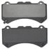 1003-1382M by MPA ELECTRICAL - Quality-Built Disc Brake Pad, Black Series, Semi-Metallic