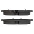 1003-1689M by MPA ELECTRICAL - Quality-Built Disc Brake Pad Set - Black Series, Semi-Metallic, with Hardware