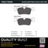 1003-1762M by MPA ELECTRICAL - Quality-Built Disc Brake Pad, Black Series, Semi-Metallic