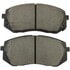 1003-1855AC by MPA ELECTRICAL - Quality-Built Black Series Ceramic Brake Pads w/ Hardware