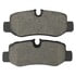 1003-1893M by MPA ELECTRICAL - Quality-Built Black Series Semi-Metallic Brake Pads